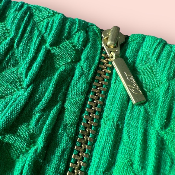 NWT Women’s Closet Designed And Made In London Green Fit And Flare Tank Dress - Picture 9 of 14